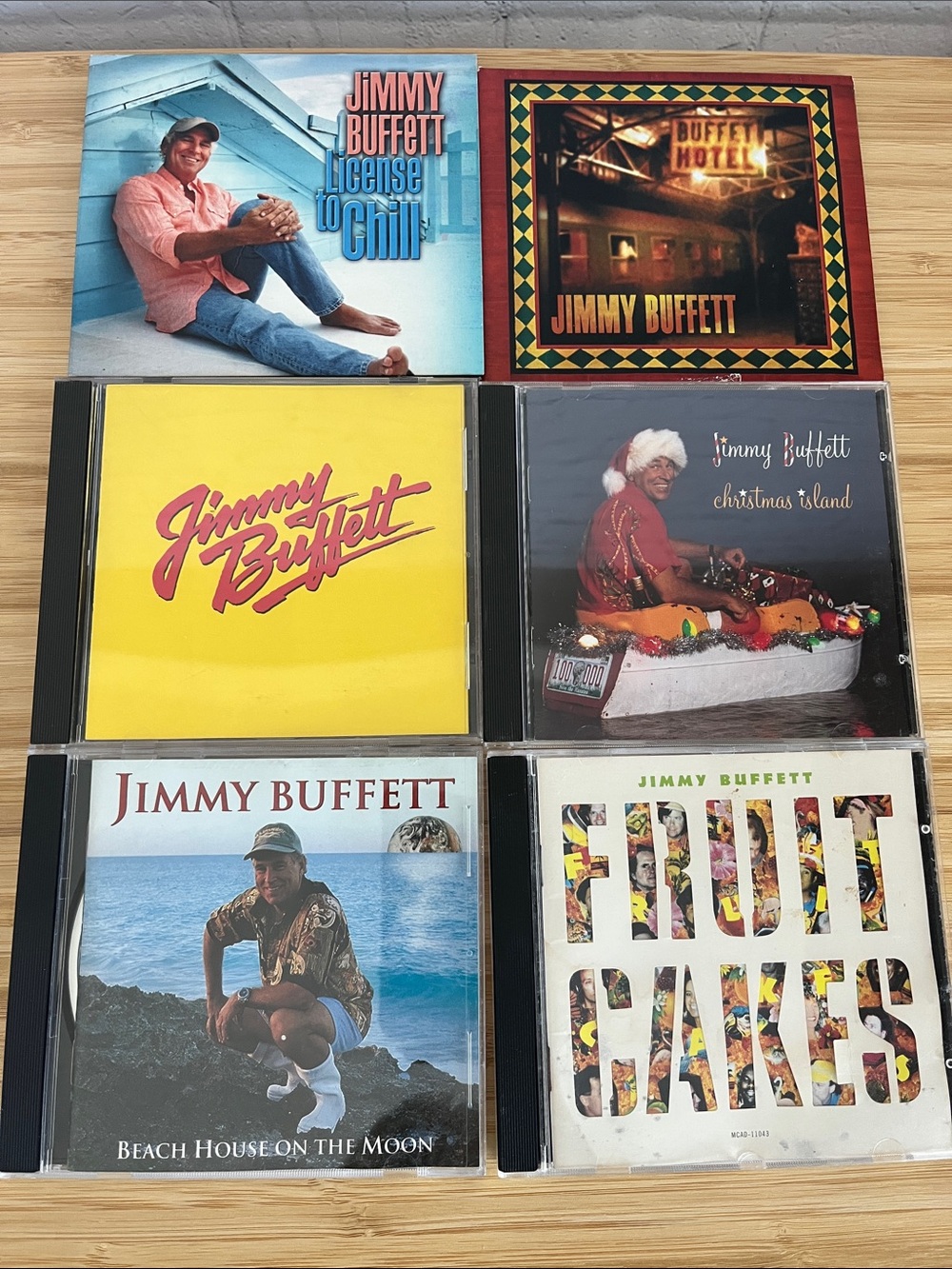 Jimmy Buffett CD Collection (6 Total)